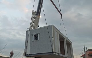 Διώροφη προκατασκευασμένη κατοικία Ε=102,60τμ